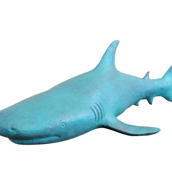 Michael & Philipp Noll e. K. - Wholesale Decorative Figurine - Shark Figure Statue 41.5x18.5x13H cm2