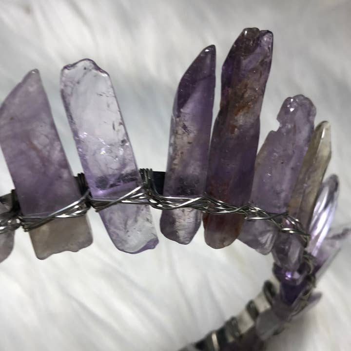 WHOLIFECO - Wholesale Tiara – Women’s - Raw Crystal crown - Gemstone Tiara for bride10