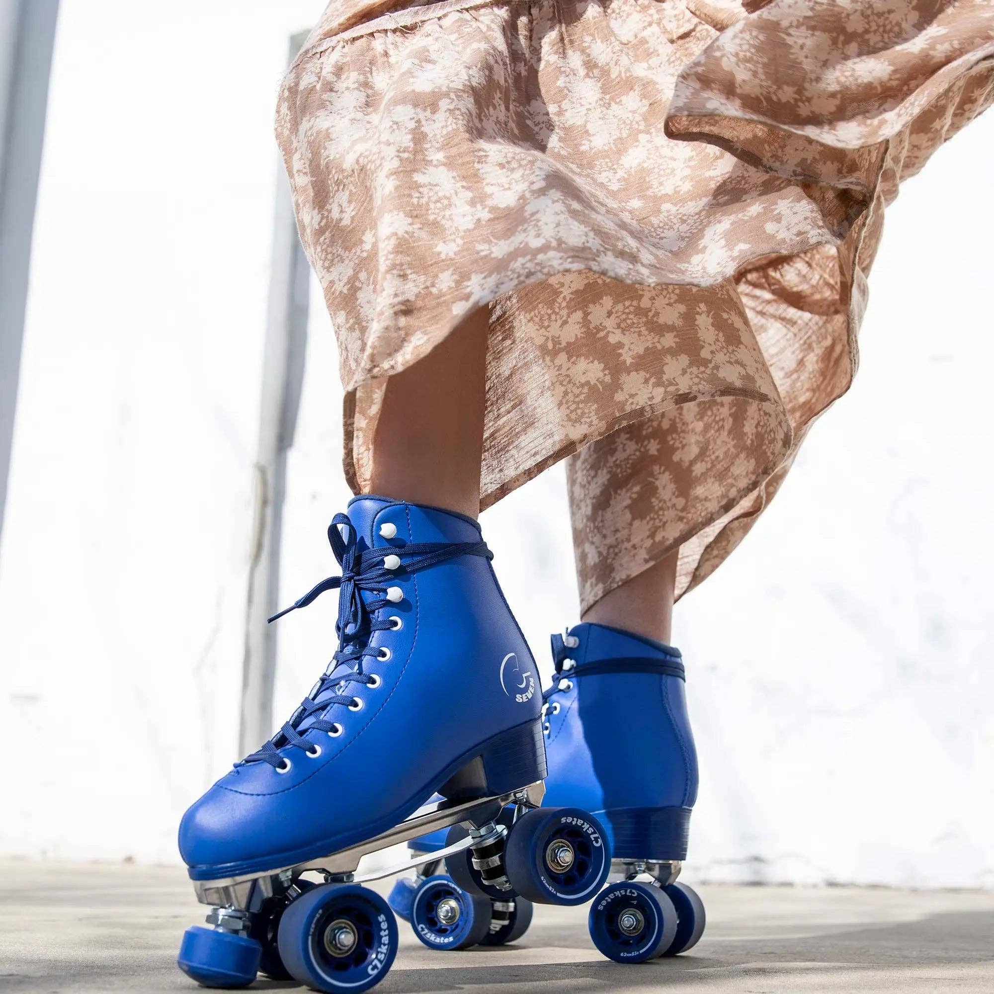 C7skates - Vente Patins à roulettes – homme - Patins Quads Midsummer's Eve bleu intense5