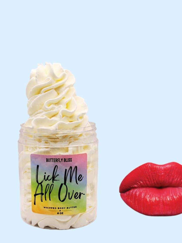 Lick Me All Over Body Butter | Fruit Scented Body Butter | Watermelon Body Butter | Floral Body Butter | Best Seller Body Butter | Lotion for wholesale by Butterfly Bliss