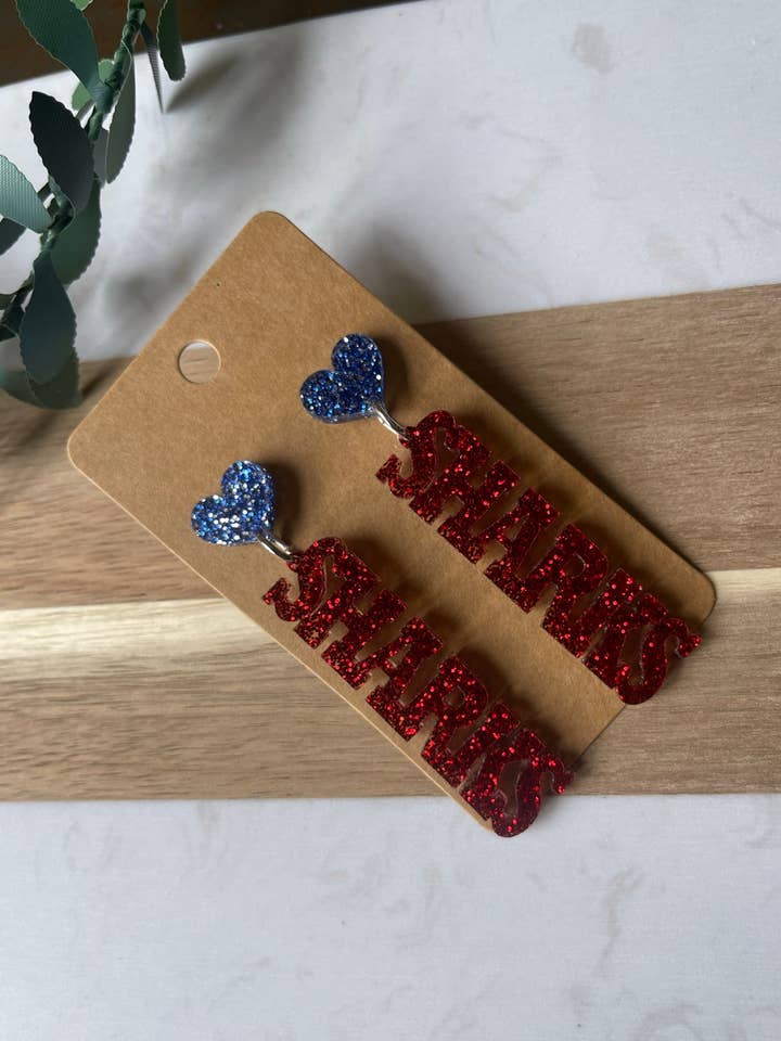 School Spirit Earrings for wholesale by Sweet Home Creative Co.