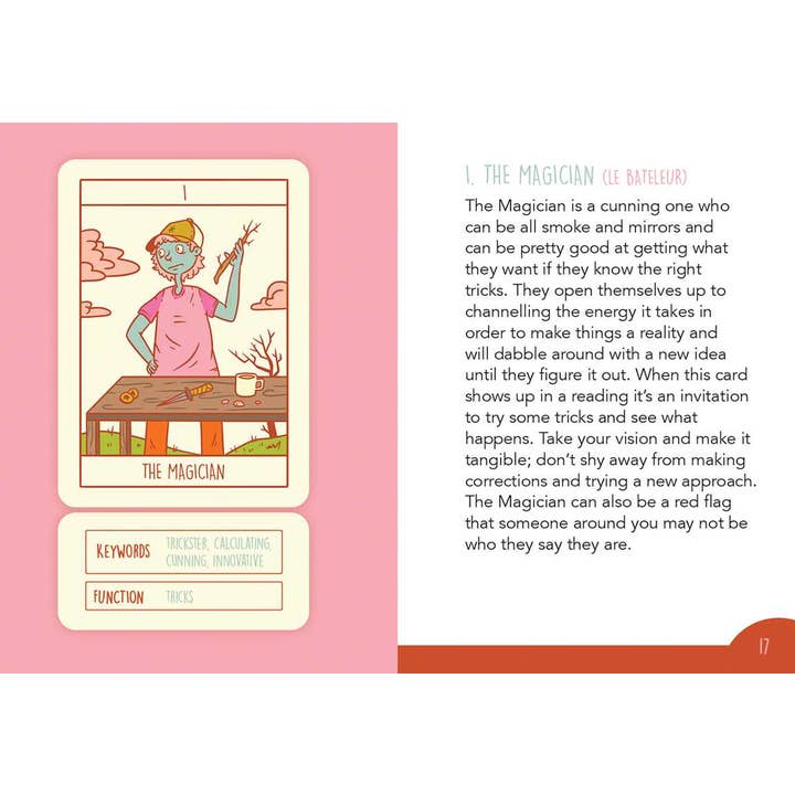 Simon & Schuster - Wholesale Tarot Cards - Squid Cake Marseille Tarot by Jess Rollar