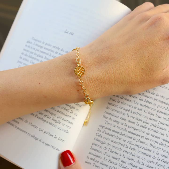 Maggie bracelet for wholesale by Sàntibé Bijoux