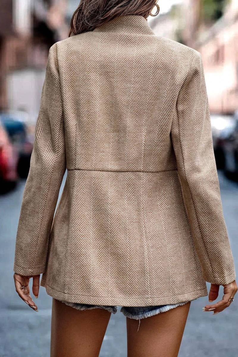 NINEXIS - Wholesale Coat - Women's - CWOJA0966_AUTUMN WINTER JACQUARD PATCHWORK WOOL COAT2