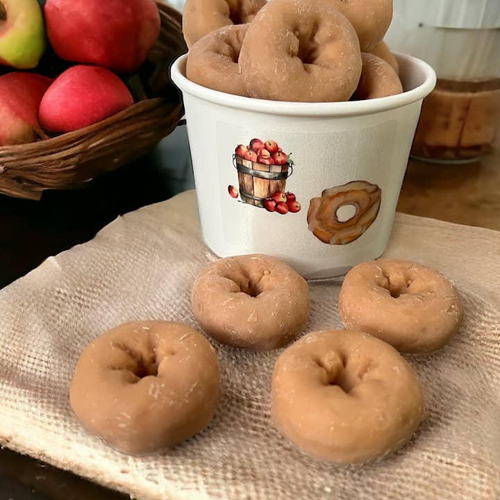 Eartherella Soap & Candle Co., LLC - Wholesale Wax Melt - APPLE CIDER DONUTS wax melts | Fake donuts | wax donuts0