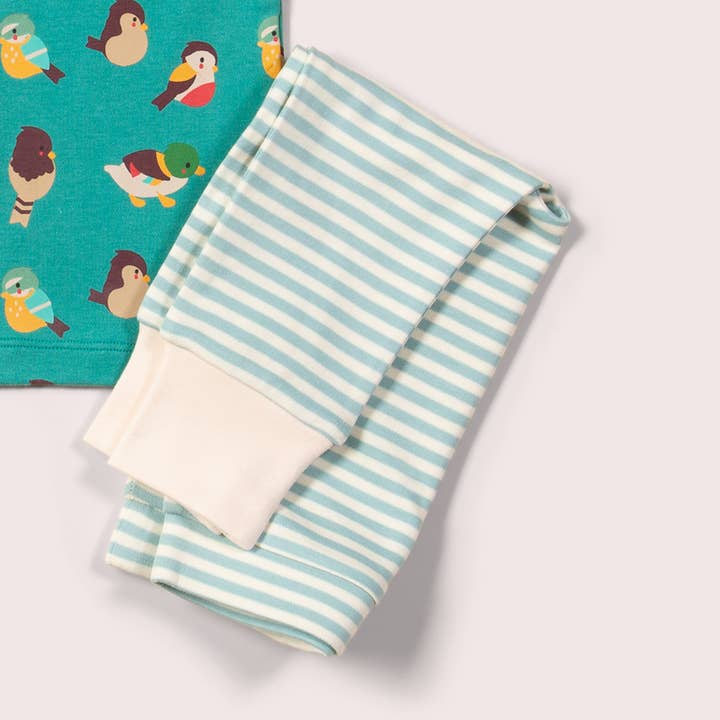 Garden Birds Organic T-Shirt & Jogger Playset for wholesale on Faire13