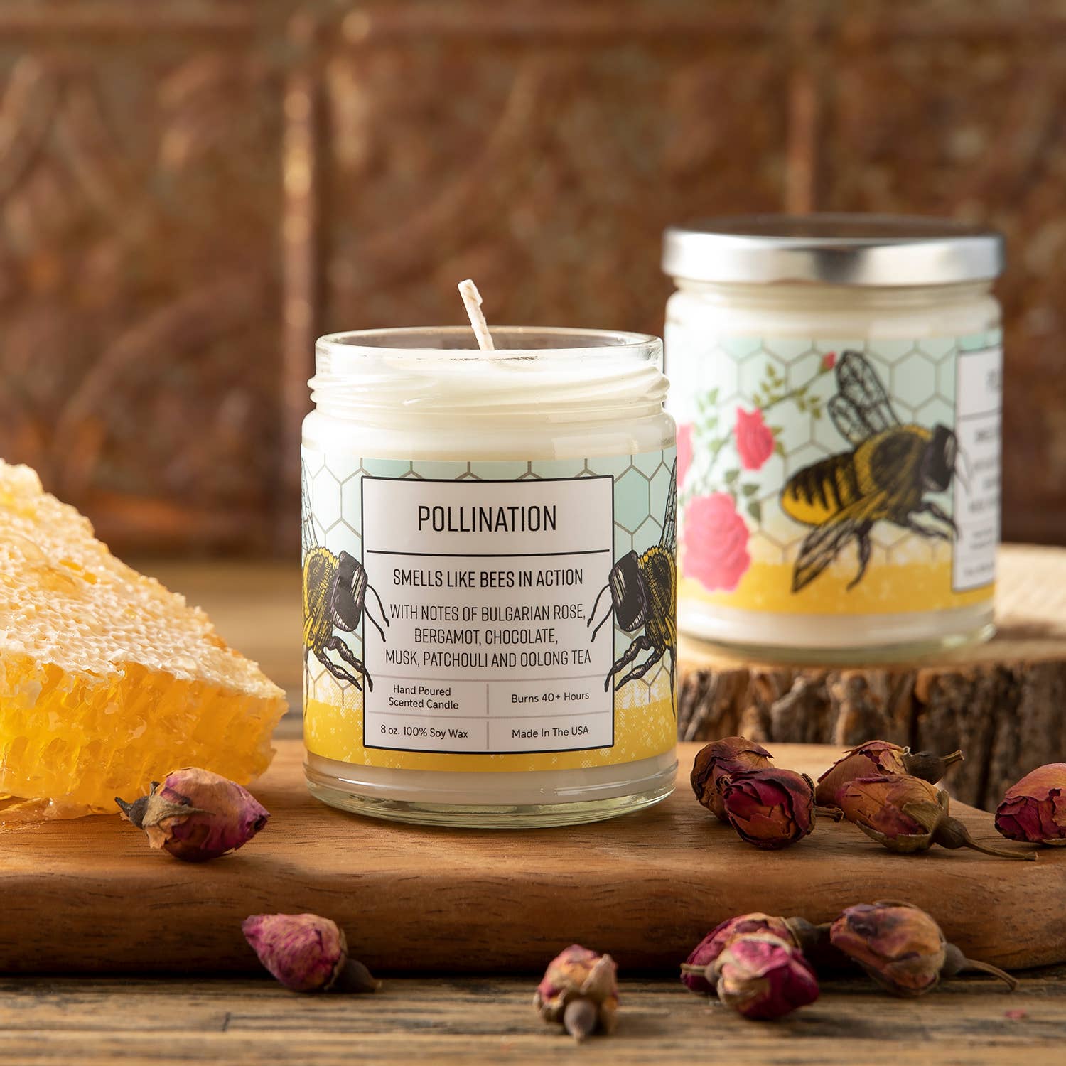 Two Little Fruits - Wholesale Jar/Filled Candle - Home Fragrance - Floral Tea - Eco Soy Wax4