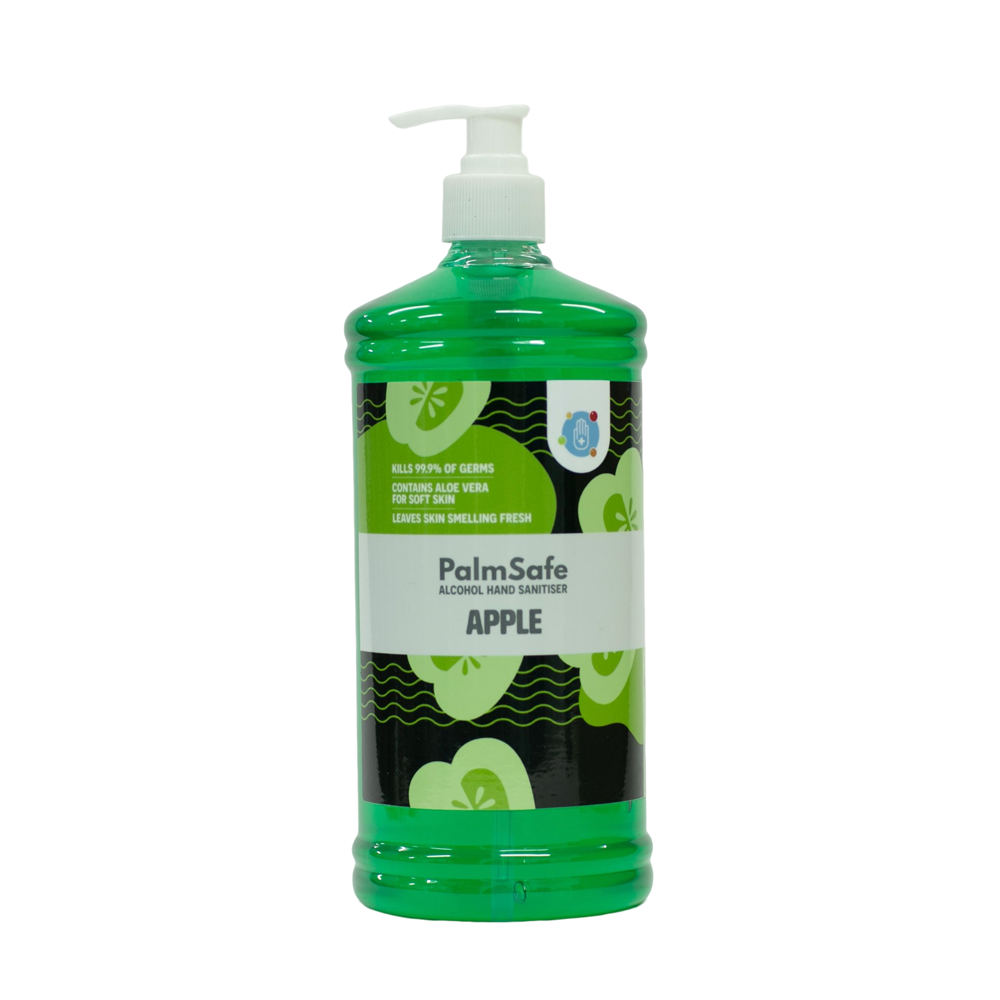 Palm Safe - Wholesale Hand Sanitizer - One Litre Pump Bottles of Premium Hand Sanitiser3