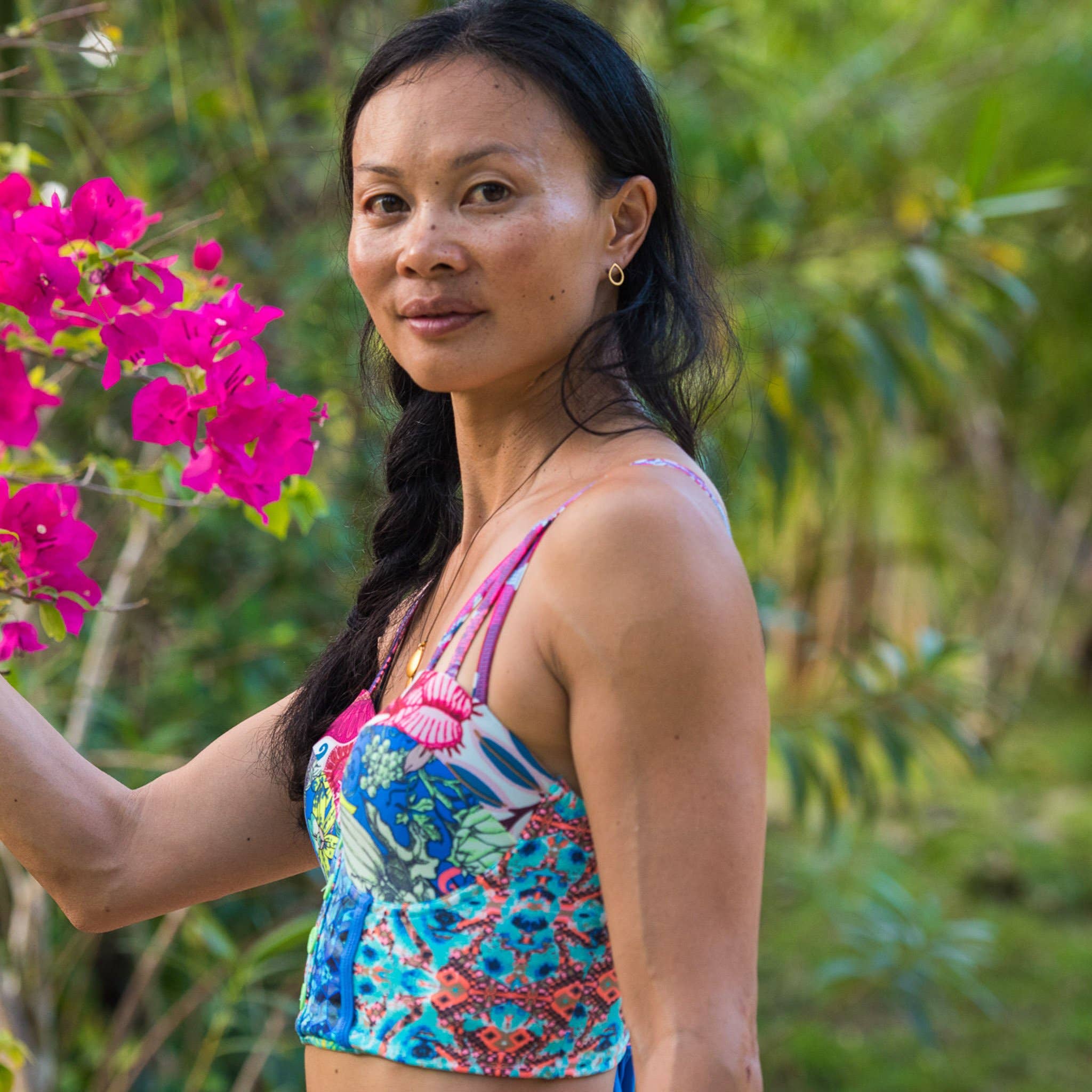 Bronwen Jewelry - Venta al por mayor Pendientes de botón/aretes de poste - Pendientes Ronja Post1