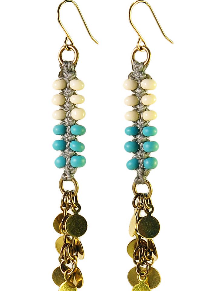 Waterval Rits Oorbellen voor wholesale door AMiRA jewelry