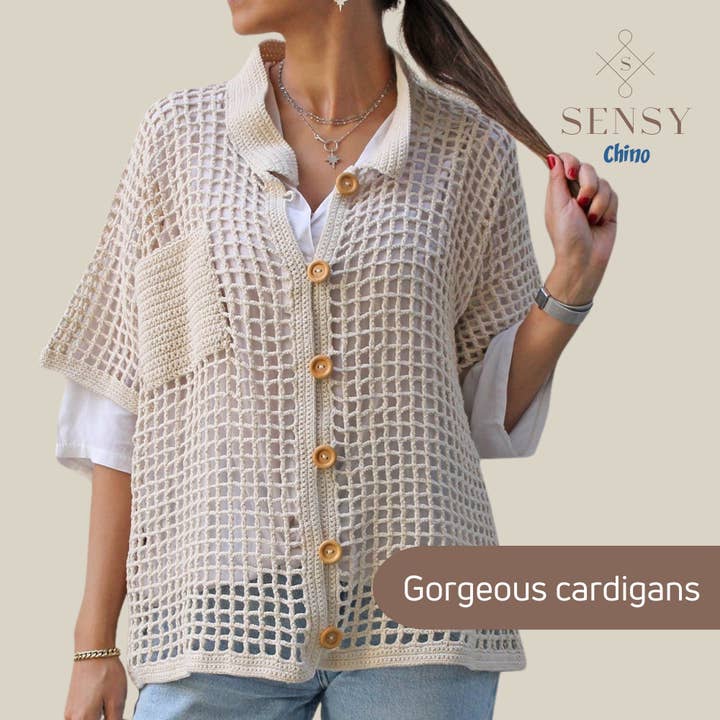 Sensy - Wholesale Yarn - Sensy Chino Soft Cotton Yarn, 3.5 oz, 360 Yards, Gauge 2 Fin38