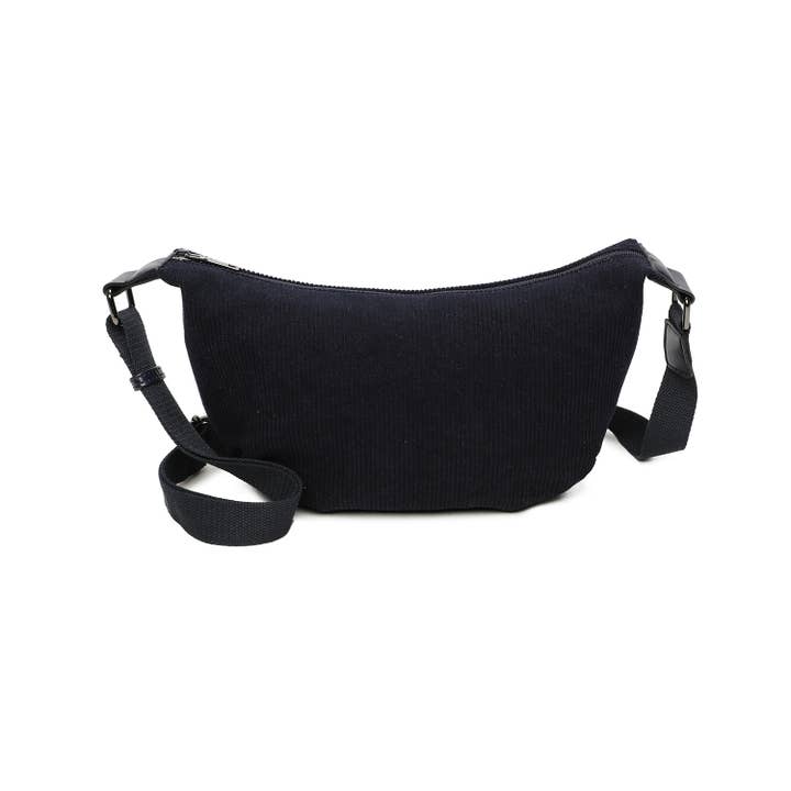 INES DELAURE - Wholesale Shoulder Bag - Women's - Corduroy shoulder bag, lightweight and practical (Copy)2