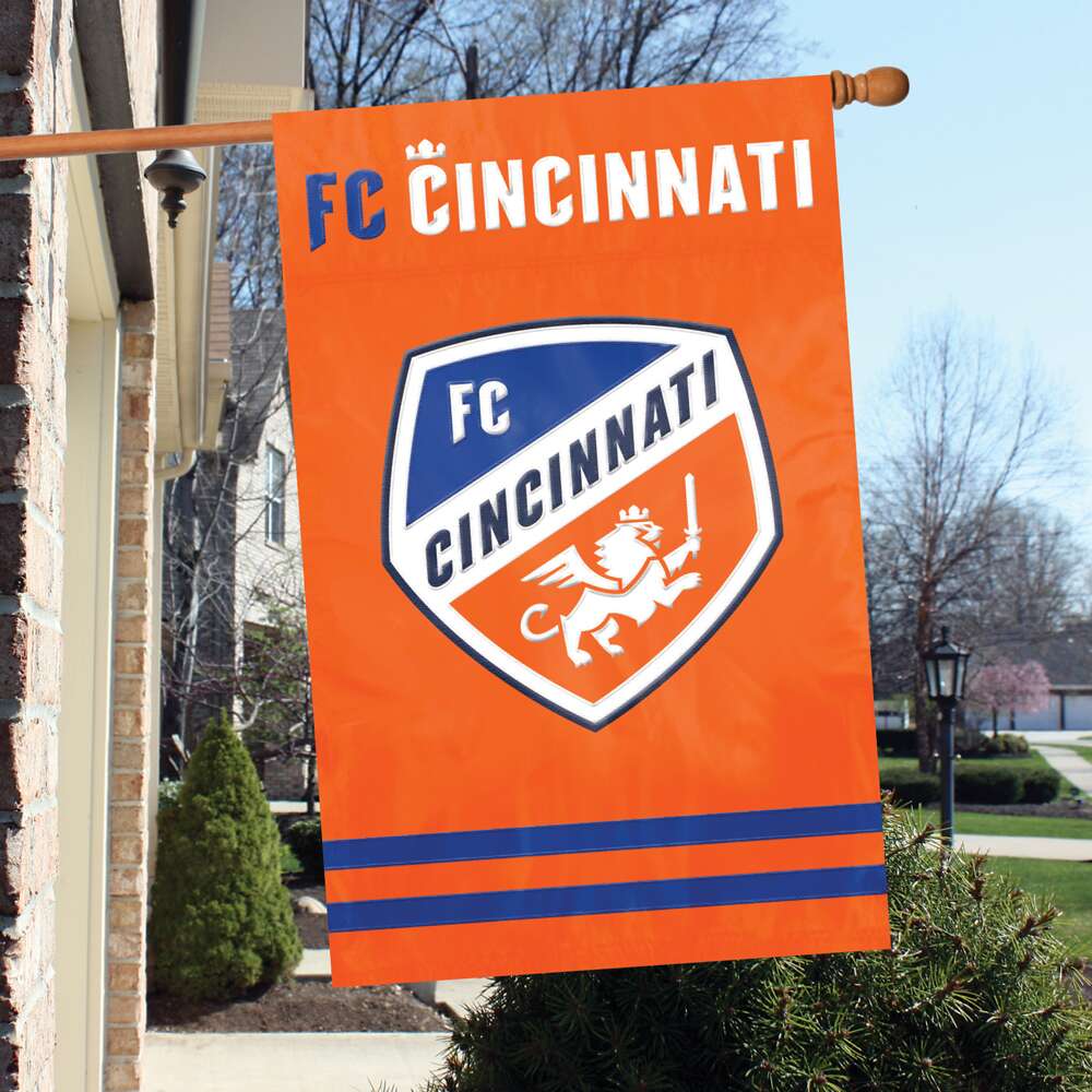 Party Animal, Inc. - Vente Drapeaux - Bannière en applique FC Cincinnati1