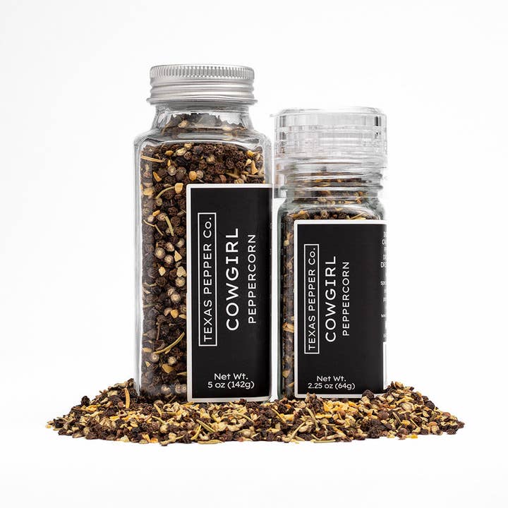 Cowgirl Pepparkorn för wholesale av Texas Salt Co