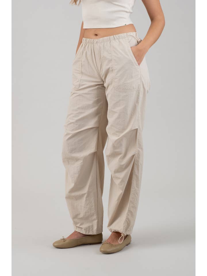 The Workshop Studio - Wholesale Pants - Women's - DRAWSTRING PARACHUTE PANTS9