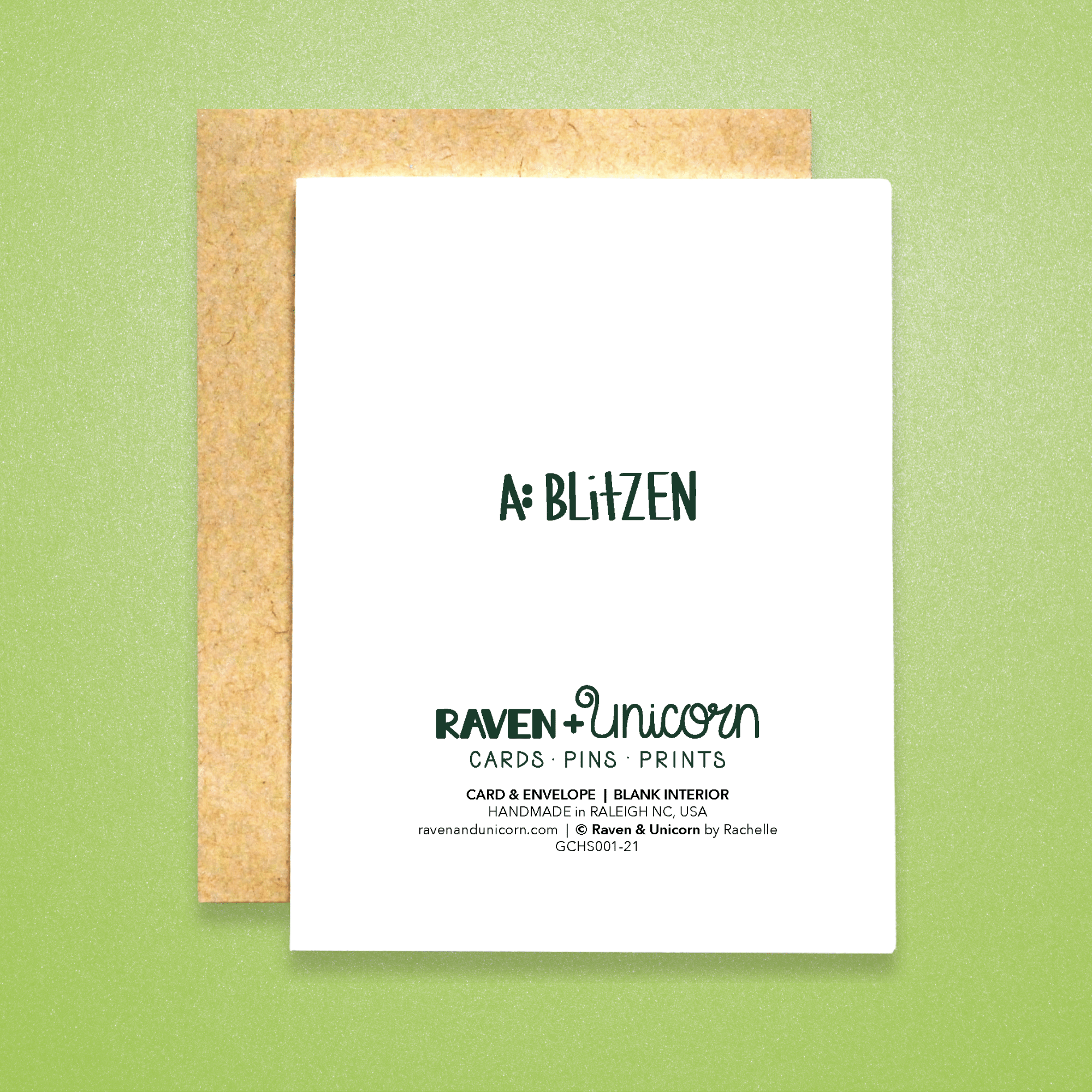 Raven + Unicorn – postal de Natal por atacado – Blitzen: Cartão do Amigo de Bebida do Papai Noel1