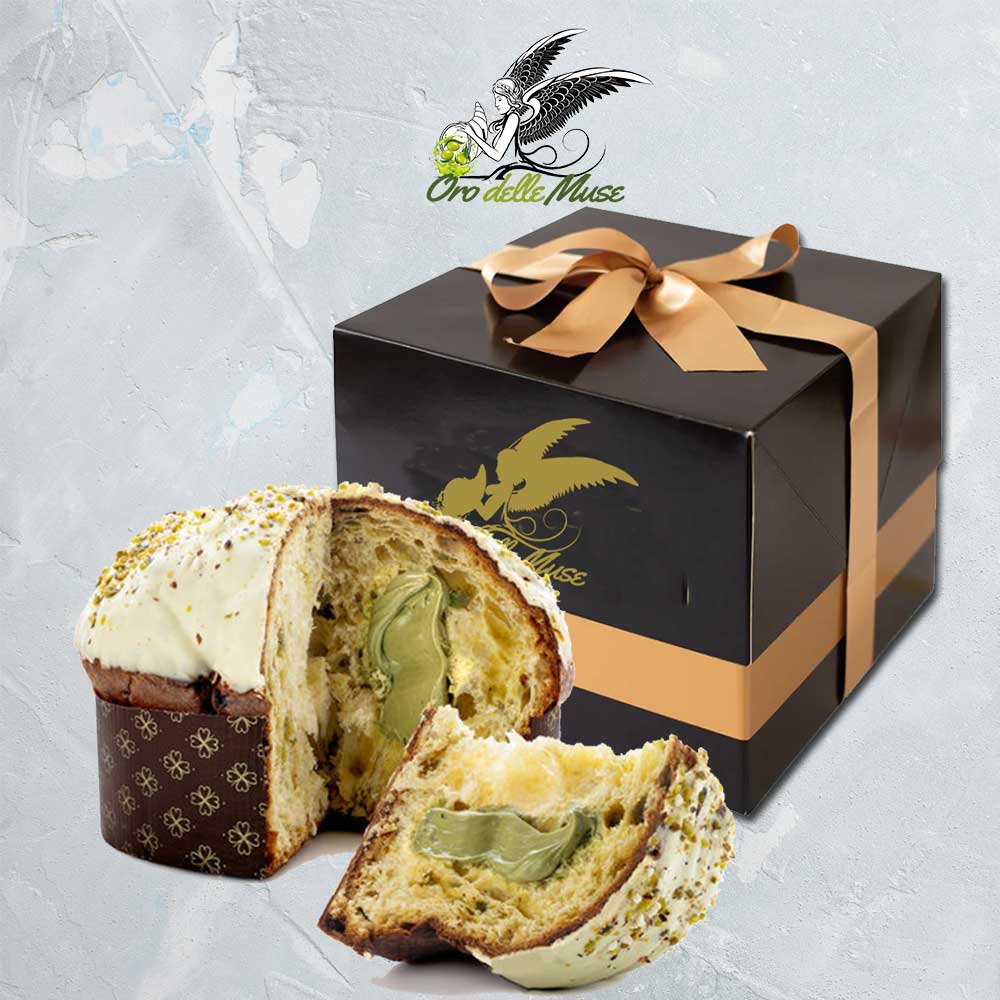 Calabria da Gustare - Wholesale Chocolate Covered Sweets - Artisanal Italian pistachio panettone0