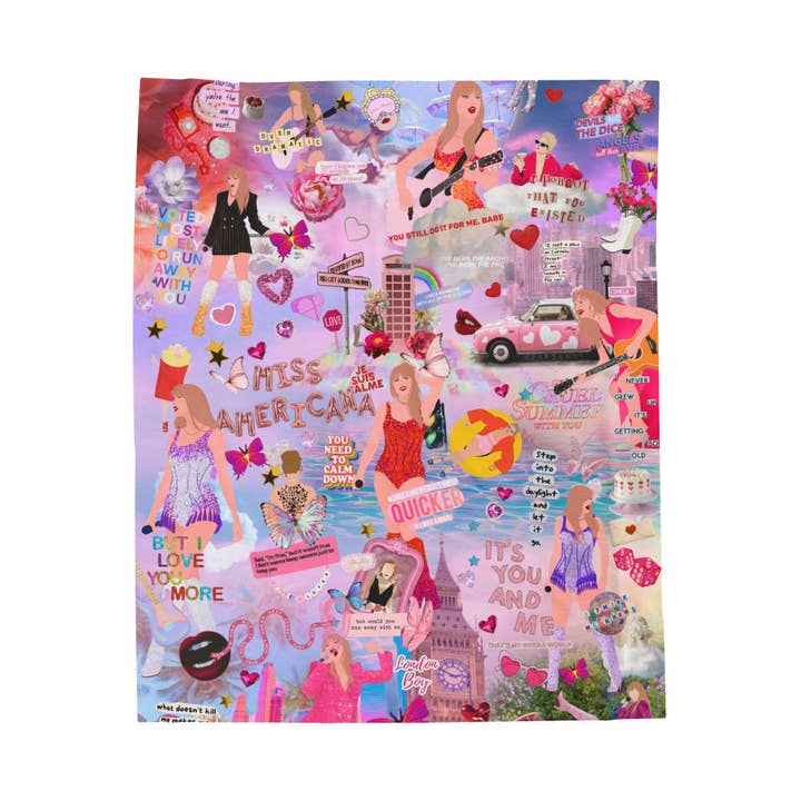 Haus of Moods - Wholesale Bedding blanket – Kids & Baby - Eras Blanket | Personalized Name Blanket for Kids, Custom Blanket, Girl Room Decor, Throw Blanket35