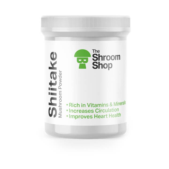 Shiitake Mushroom Powder for wholesale by The Shroom Shop