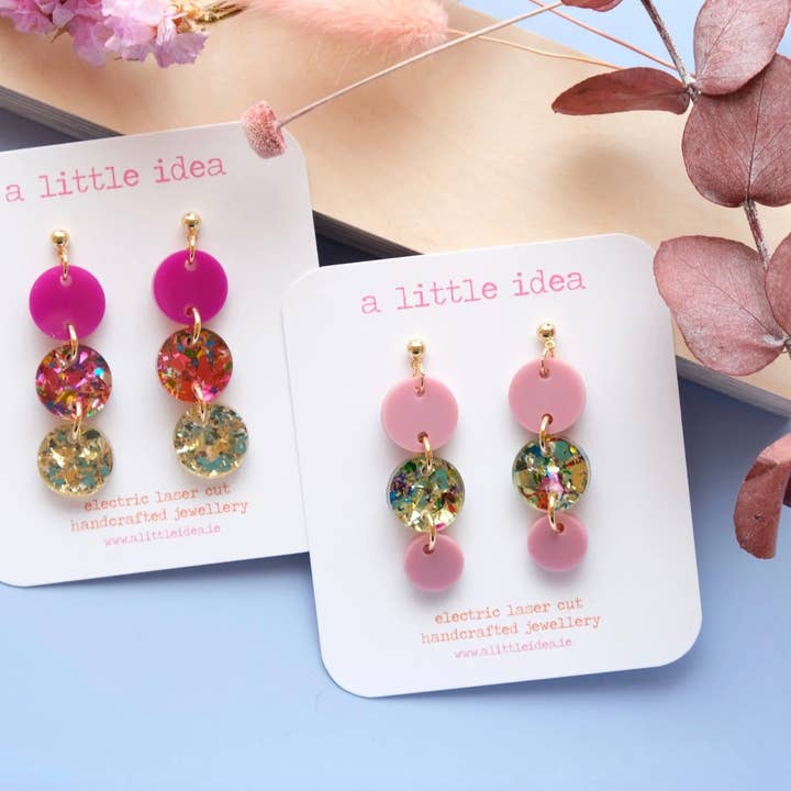 A Little Idea – wholesale Dangle earrings – 'Debbie Harry' collection5