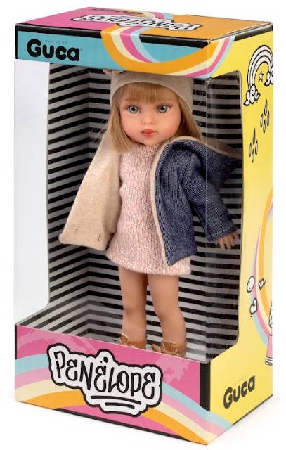 Muñecas GUCA - Venta al por mayor Muñeca - Niños - Muñeca Penélope MADRID 33 cm  4
