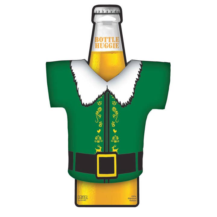 Official Store - Wholesale Drink Huggers & Koozies - Elf - T-Shirt Costume Bottle Cooler