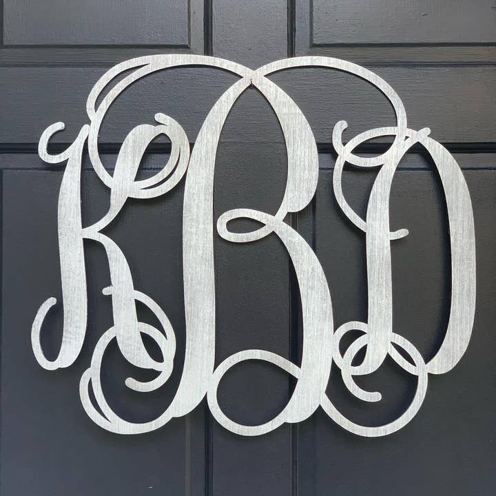 BeauCo - Vente Décoration murale - Vigne monogramme en bois