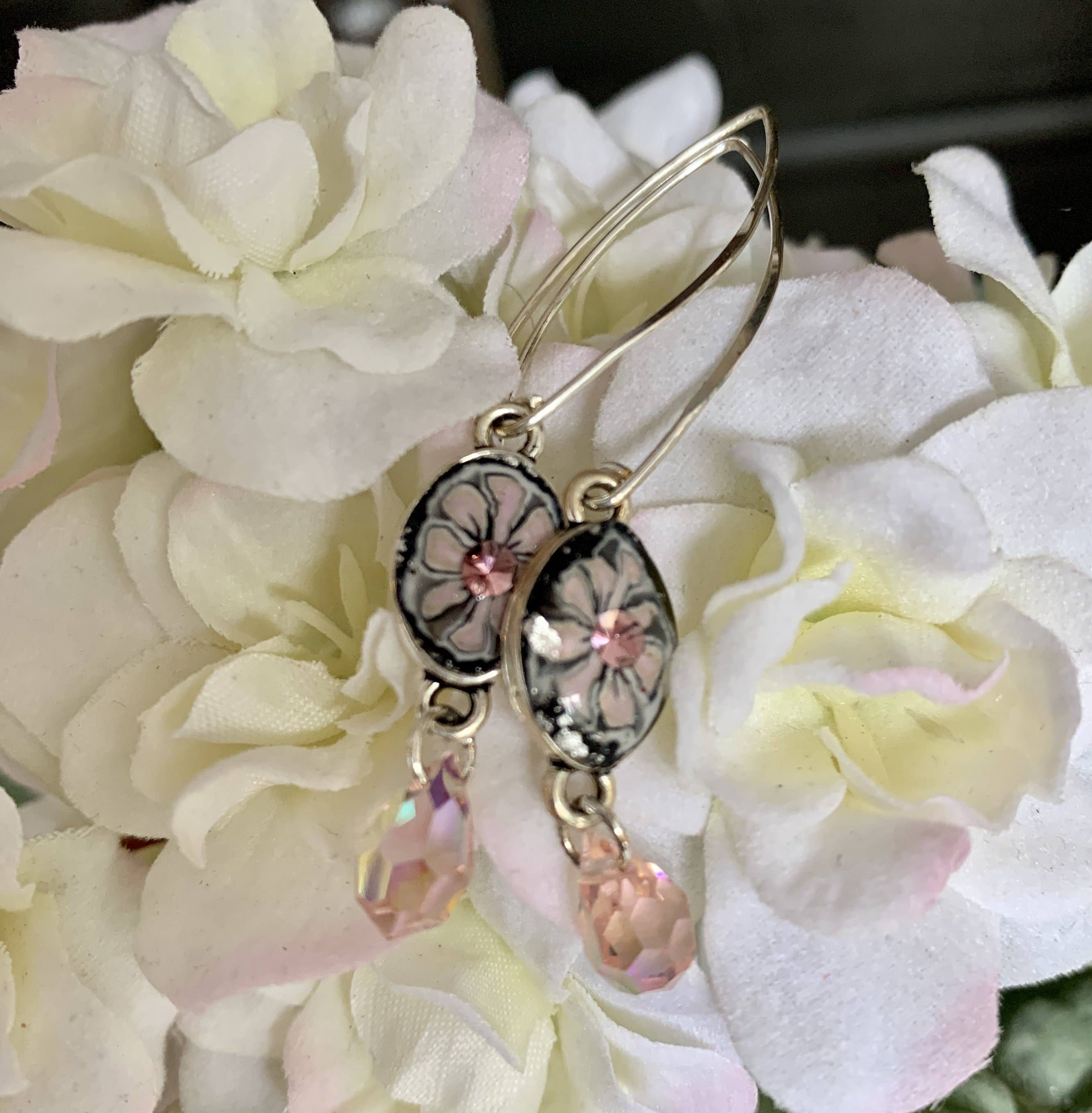 Catie Raymond Designs - Vente Boucles d'oreilles pendantes - Boucles d'oreilles Marquise Classique1