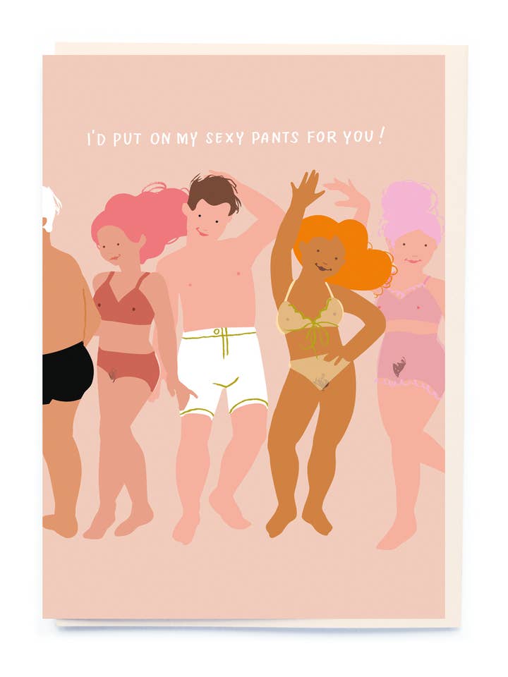 Carte d'amour pour pantalons sexy pour la vente par Noi Publishing