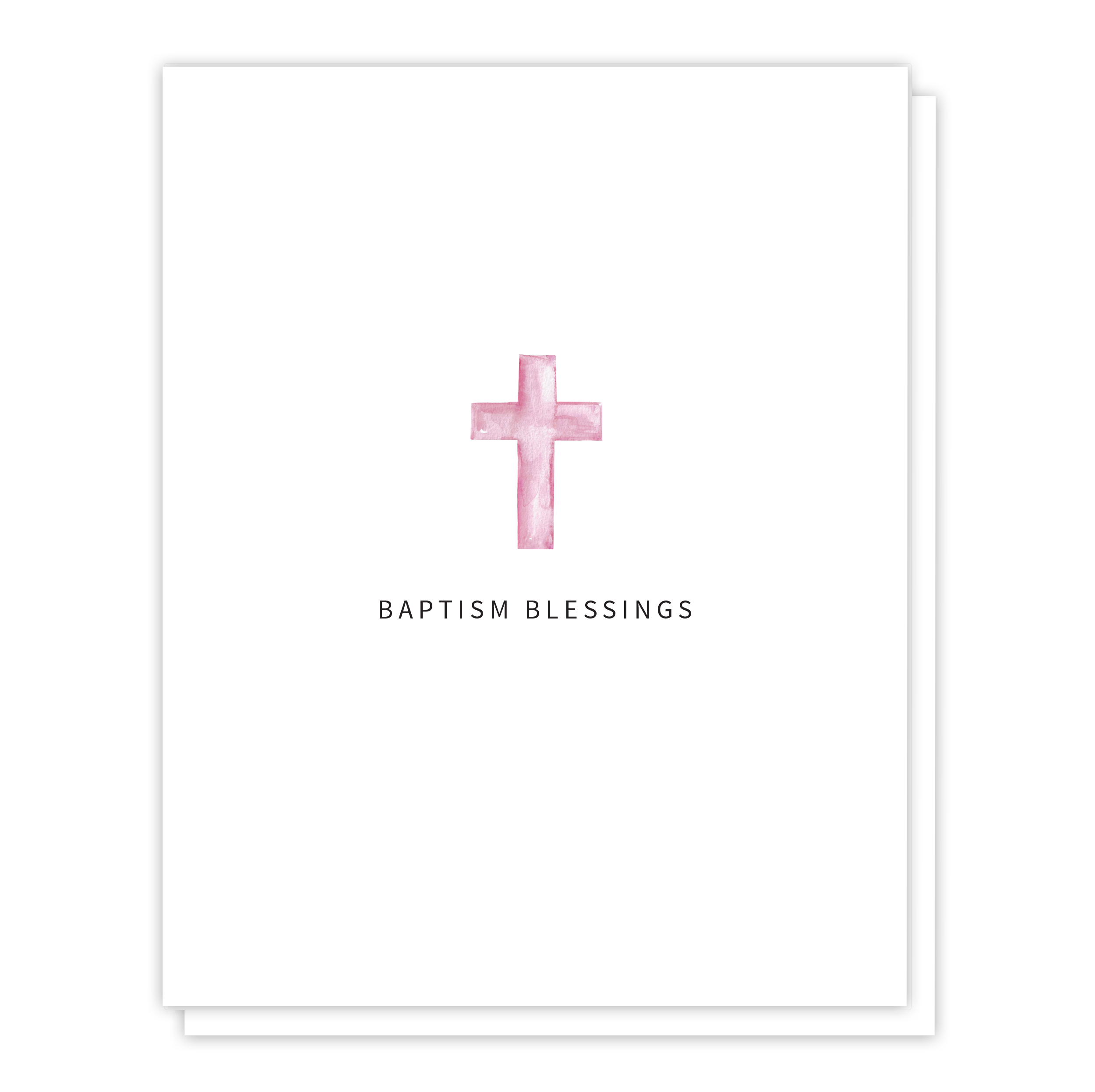 Eight21 Studios + Unique Greeting Cards, Art and Stationery - Wholesale Religious Card - Baptism Congratulations, Girl Baby Dedication Greeting Card0