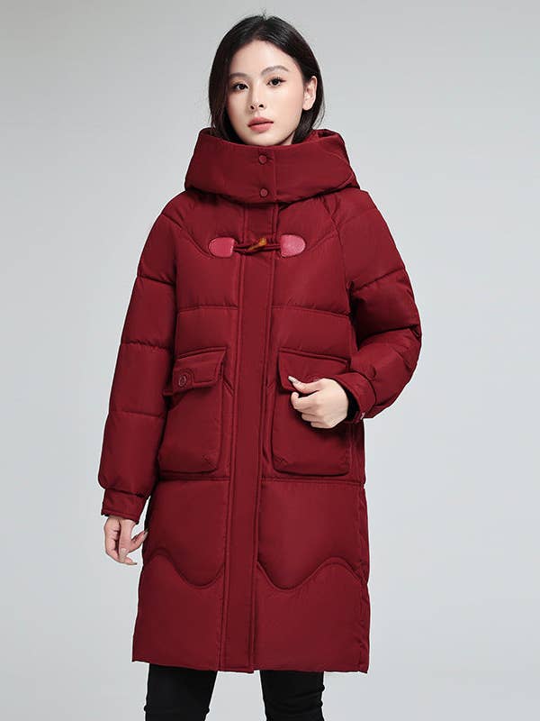 Marayn - Wholesale Puffer Jacket - Women's - 2025 Winter Korean Style Padded Long Coat1