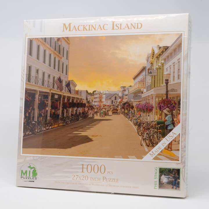 Phil Stagg Photography - Venta al por mayor Puzle - Adultos - Isla Mackinac - Puzle de 1000 piezas - Escena céntrica1