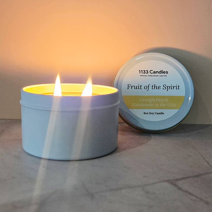 Candela Estiva alla Pesca della Georgia | Frutto dello Spirito per la vendita all'ingrosso da parte di 1133 Candles