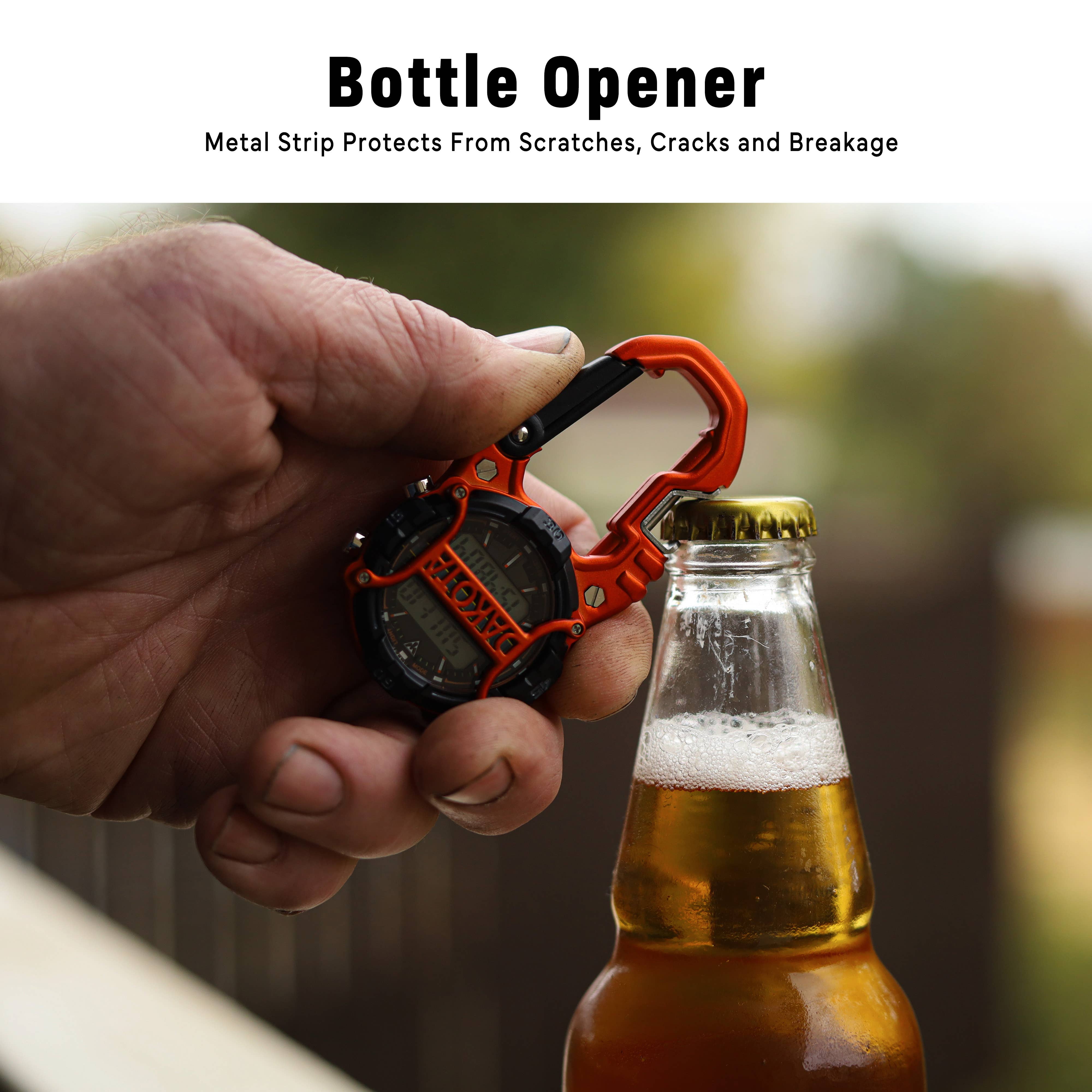 Dakota (Dakota Watch Company) - Vendita all'ingrosso Orologio da tasca - Unisex - Dakota Digital Cage Clip – Orologio da tasca da uomo, Arancione4