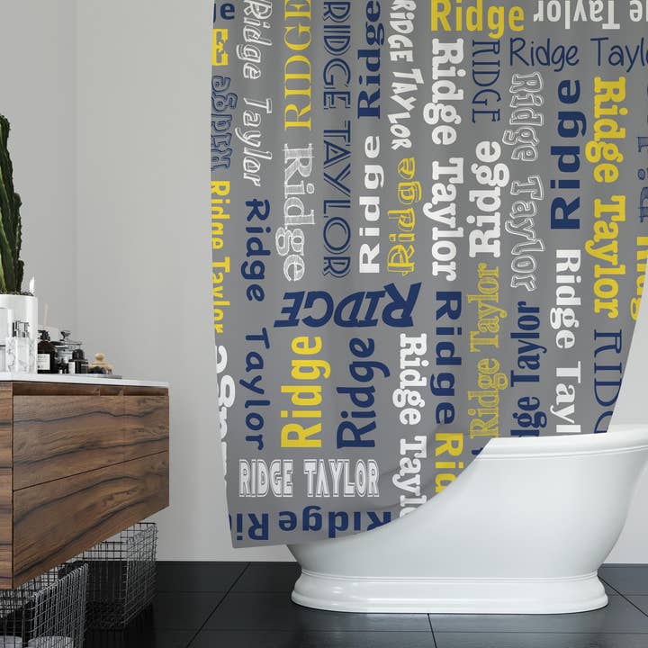 Ridge Shower Curtain for wholesale by B2U Decor