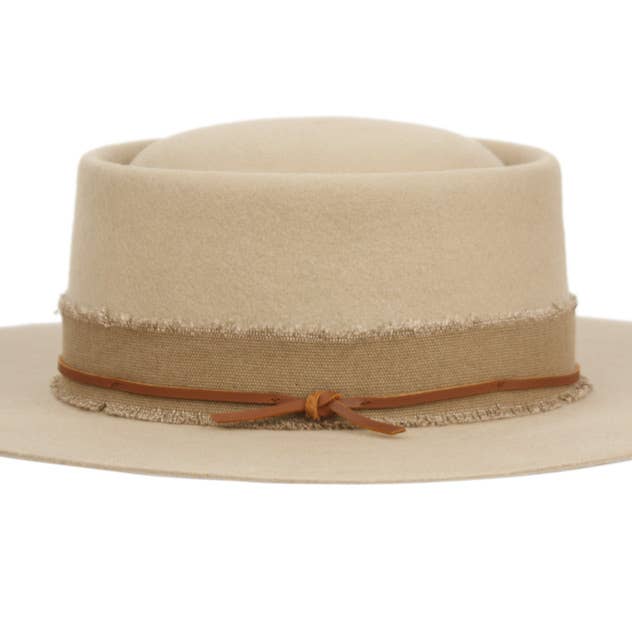 Epoch hats - Wholesale Fedora - Women's - Wide Brim Wool Felt Porkpie Fedora Hat2