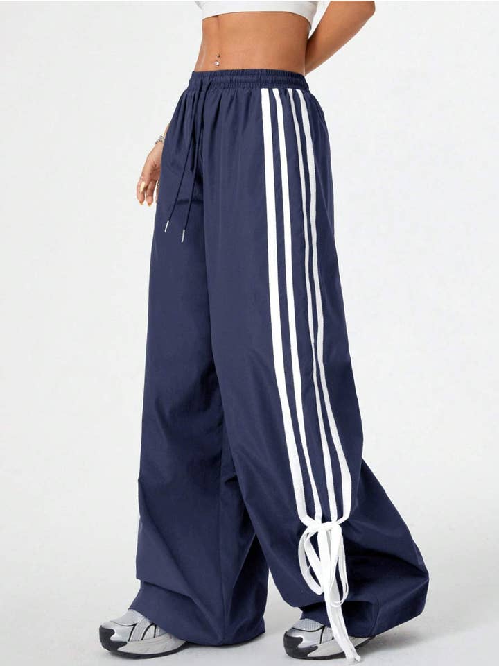 Queen Fashion - Wholesale Pants - Women's - tie waist bow decoration for sports and streetwear16