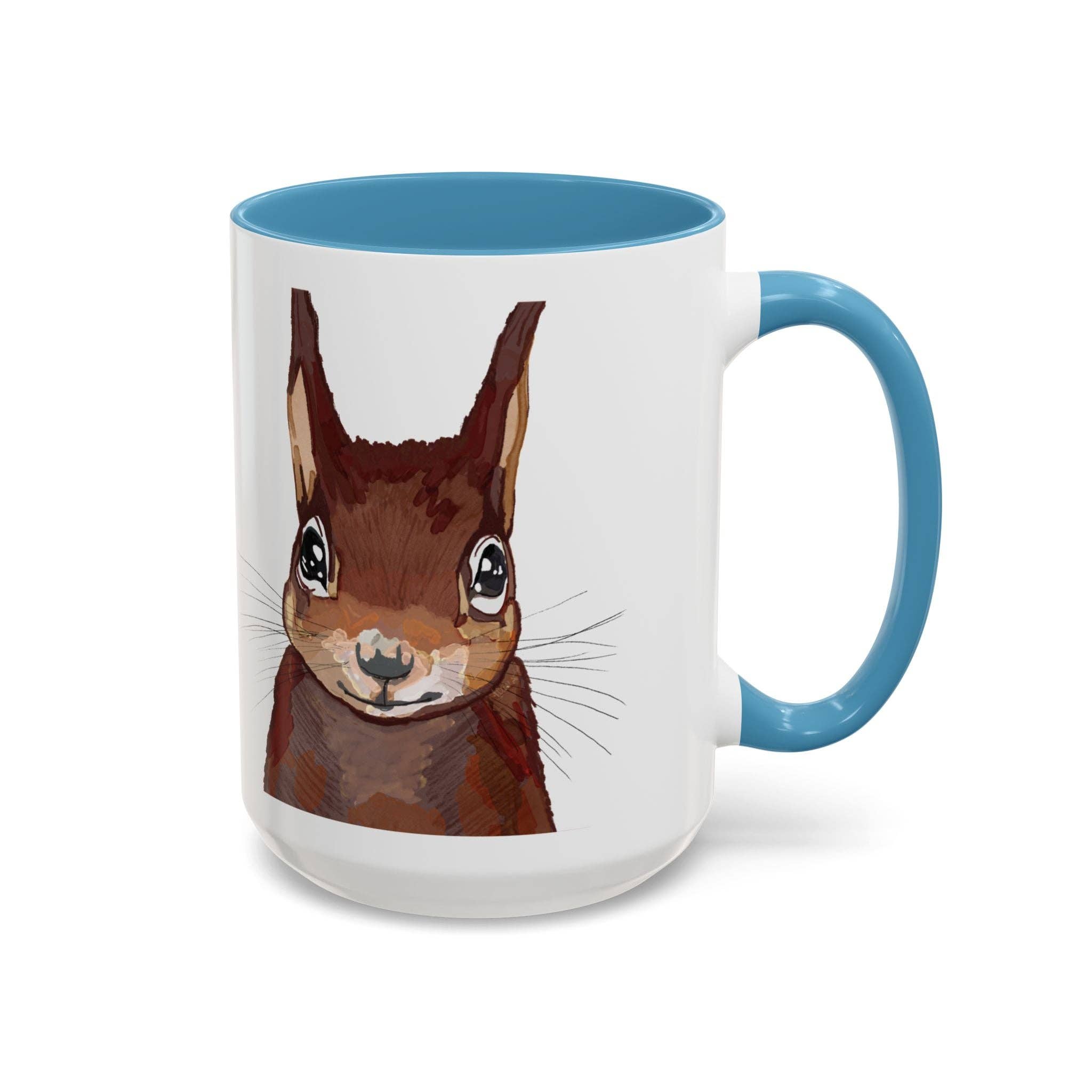Blue Cava - Wholesale Coffee Mug - Squirrel Two Tone Coffee Mugs (11oz & 15oz)26