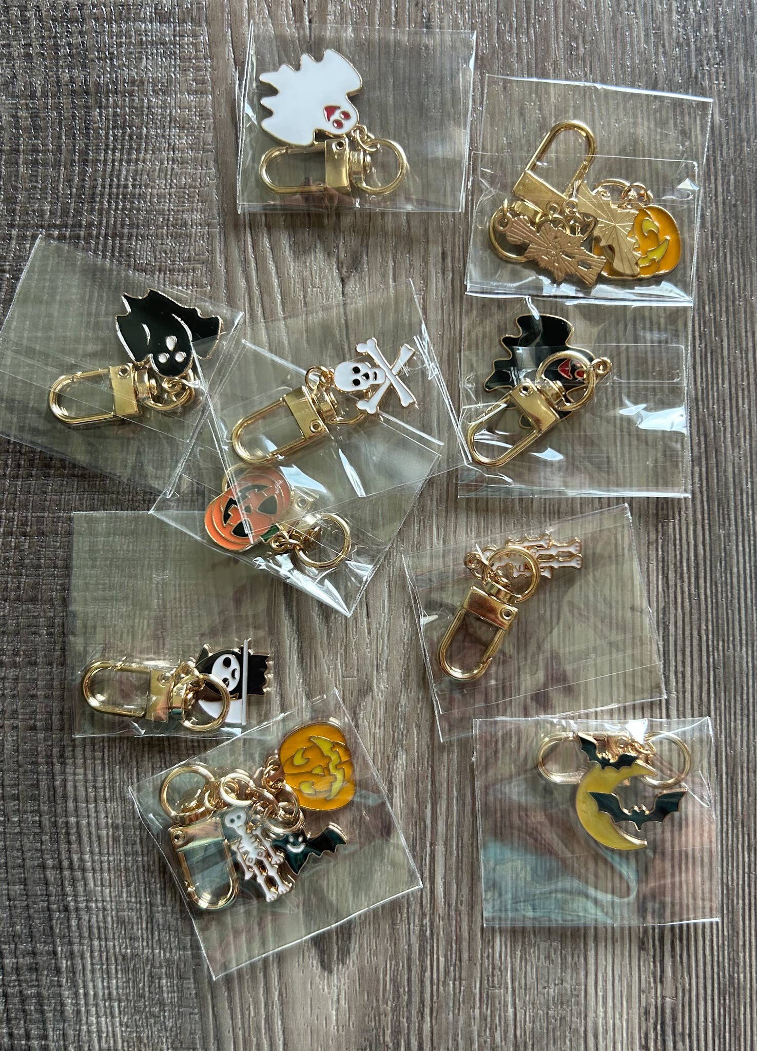 JILLIAN INK LLC - Wholesale Keychain - Women's - Halloween Bag Charm Small Keychain Charm8