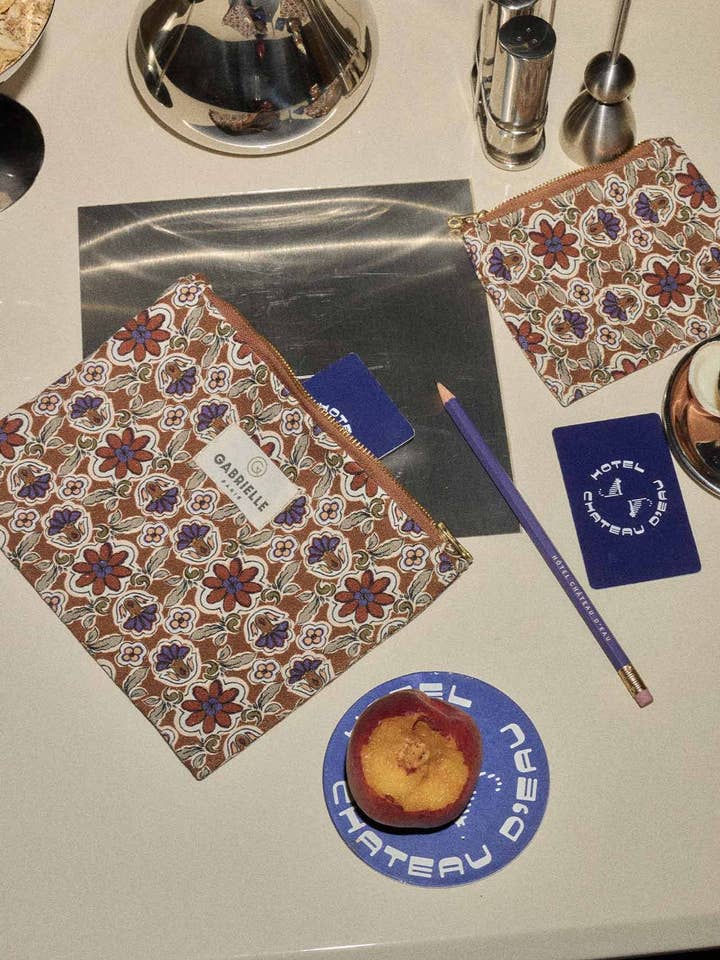 Kleine katoenen tas Bijou Robijn voor wholesale door Gabrielle Paris