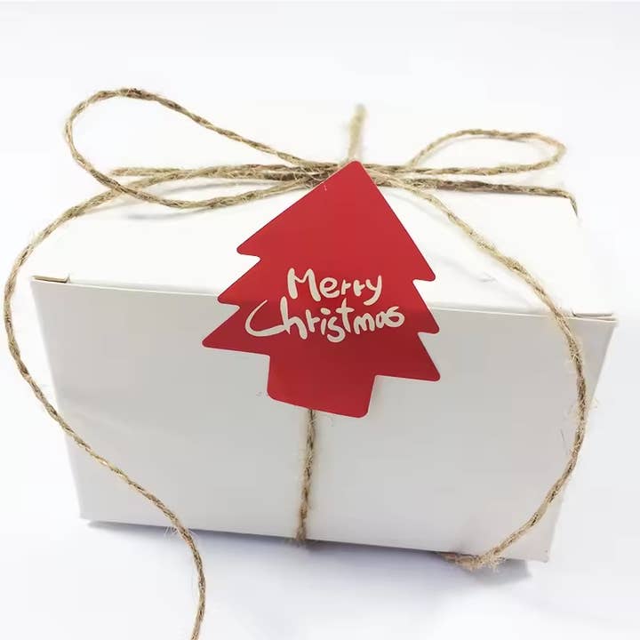 Pack 80 Autocolantes Vermelho e Verde Feliz Natal por atacado de Sostraw & SmartThings