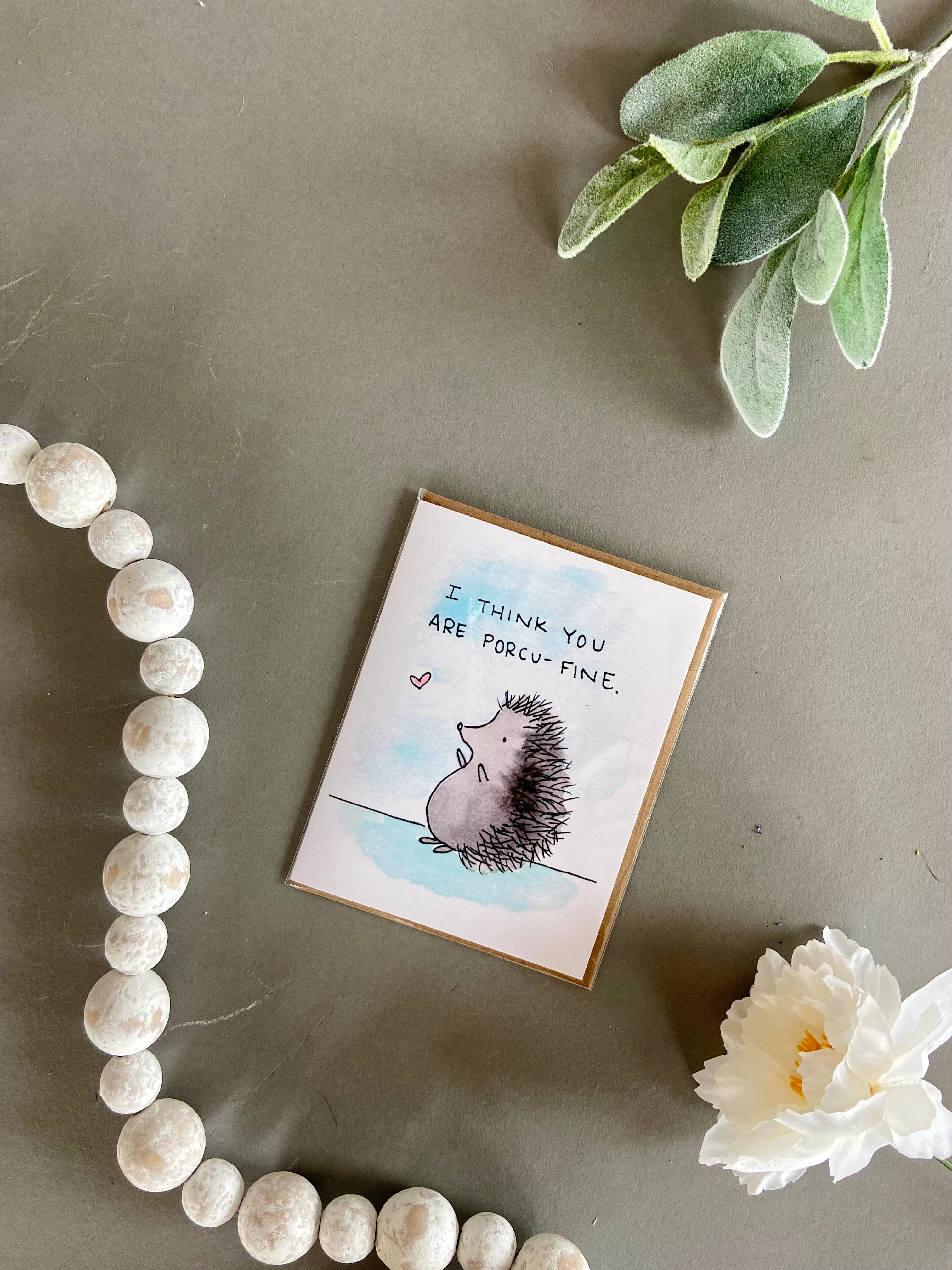 Ink + Splash - Vente Cartes de déclaration d'amour - Lot de 6 assortiments - Série Punny Love7