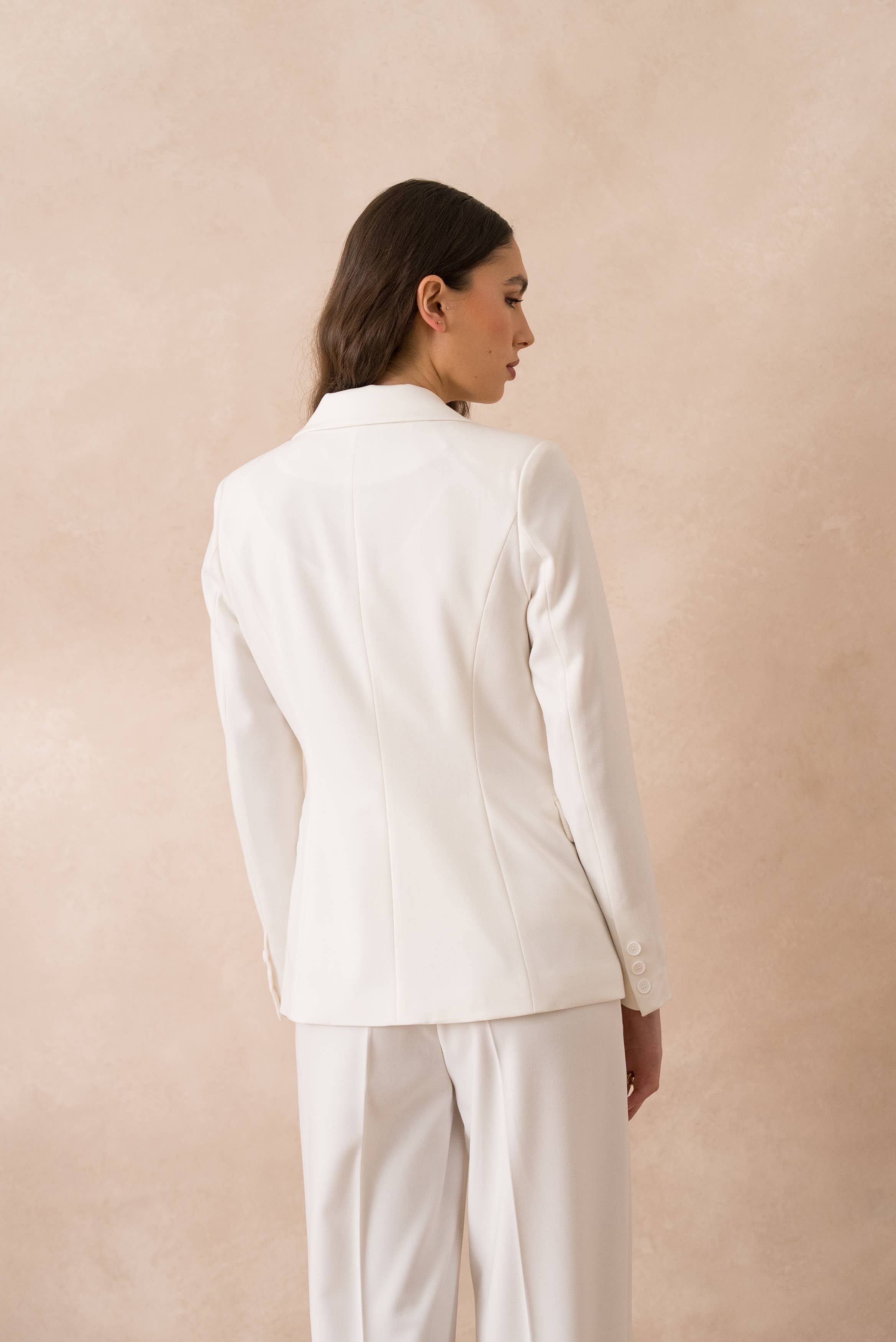 Attentif Paris – wholesale Kostymjacka – Dam – Heather figursydd kavaj för dam67