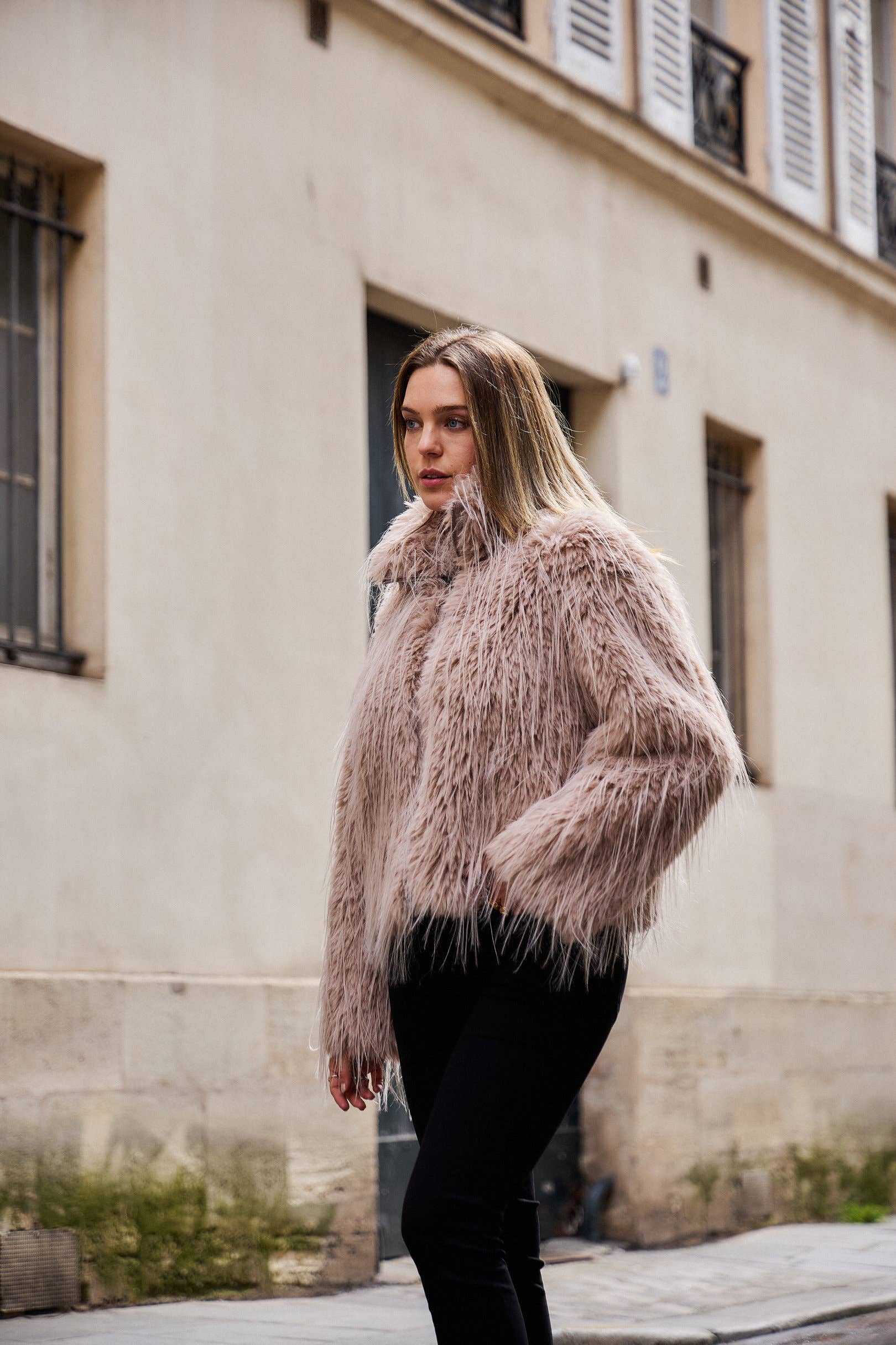 Giovanni Paris - Wholesale Fur/Faux Fur Coat - Women's - Lou Jacket3