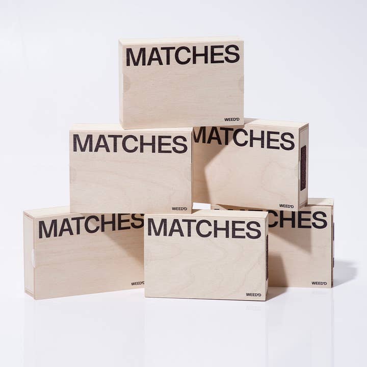 WEED'D - Wholesale Matches - A BOX OF "MATCHES"
