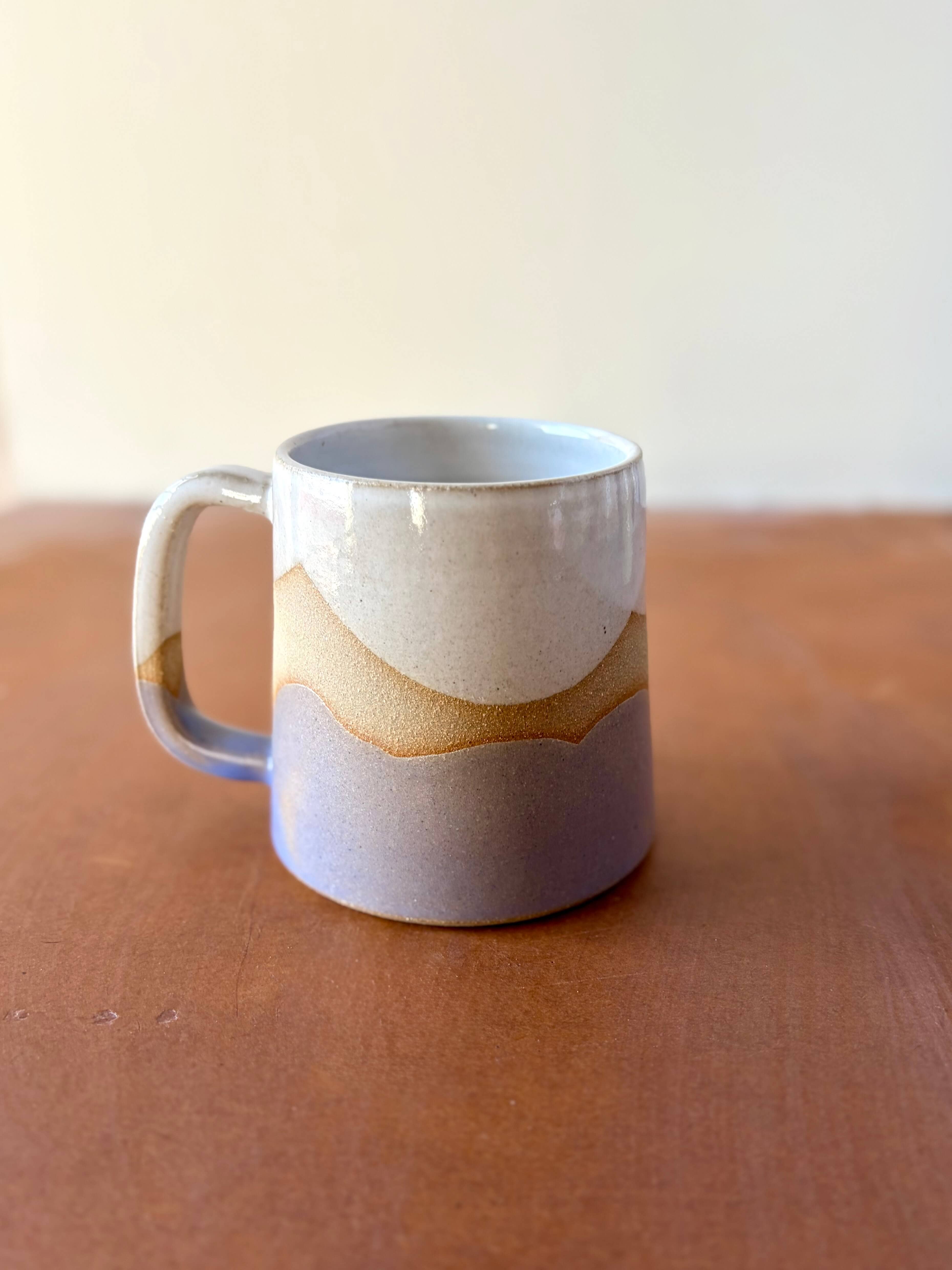 ROB Ceramics - Wholesale Coffee Mug - Horizon Mug (Spring Palette) - Handmade Ceramic 1