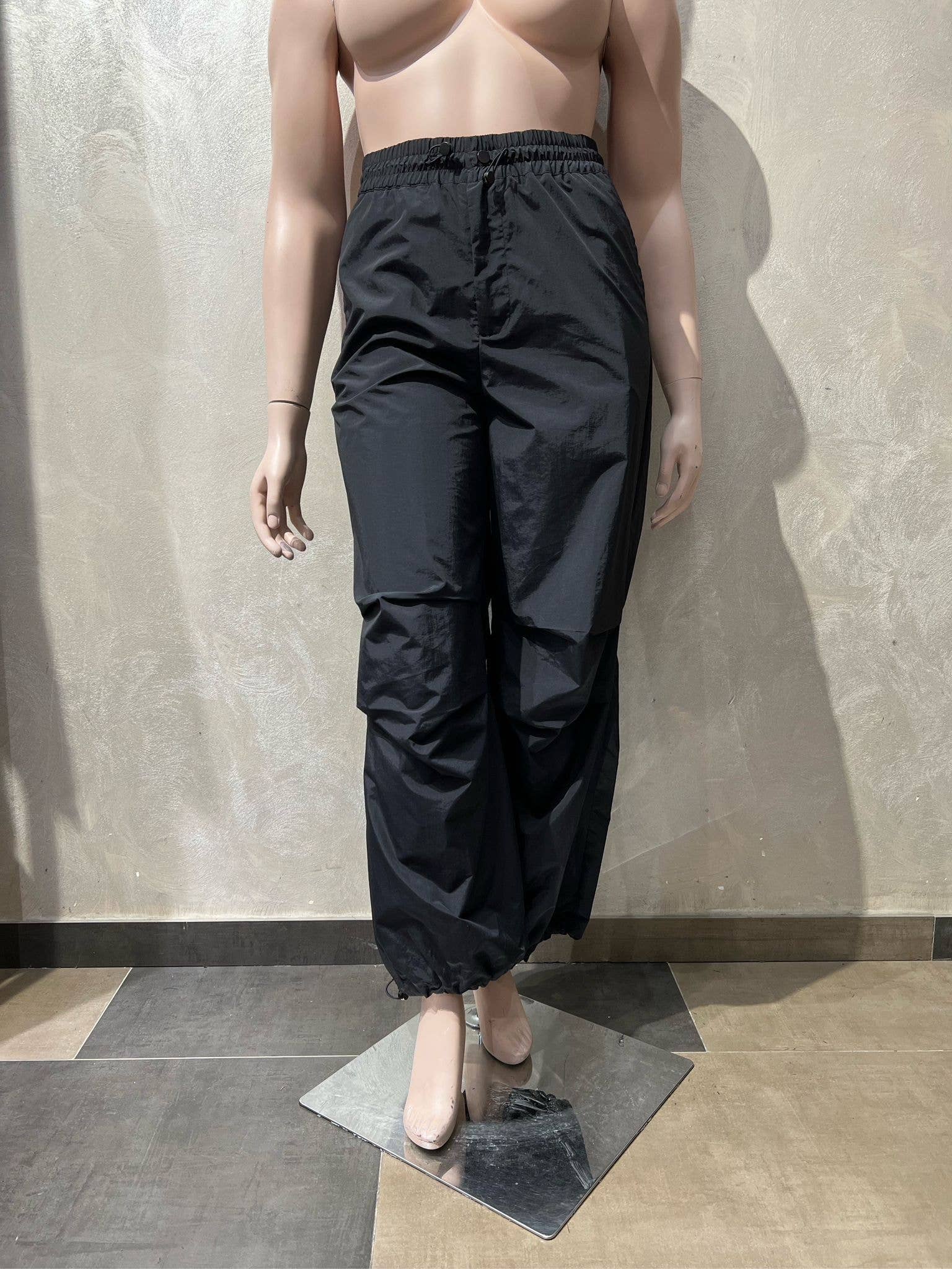 Amy & Clo Invogue - Wholesale Pants - Women's - AC349 PARACHUTE CARGO PANTS2