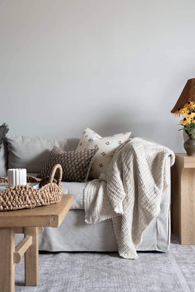 Rug & Weave - Wholesale Throw Pillow Cover - COPPER DOT Pillow Cover1