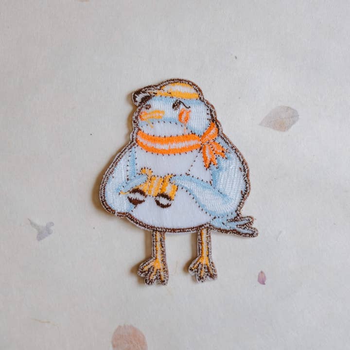 Justine Gilbuena - Wholesale Patch - Birder Iron-On Patch (New Size 3” x 2.25”)3