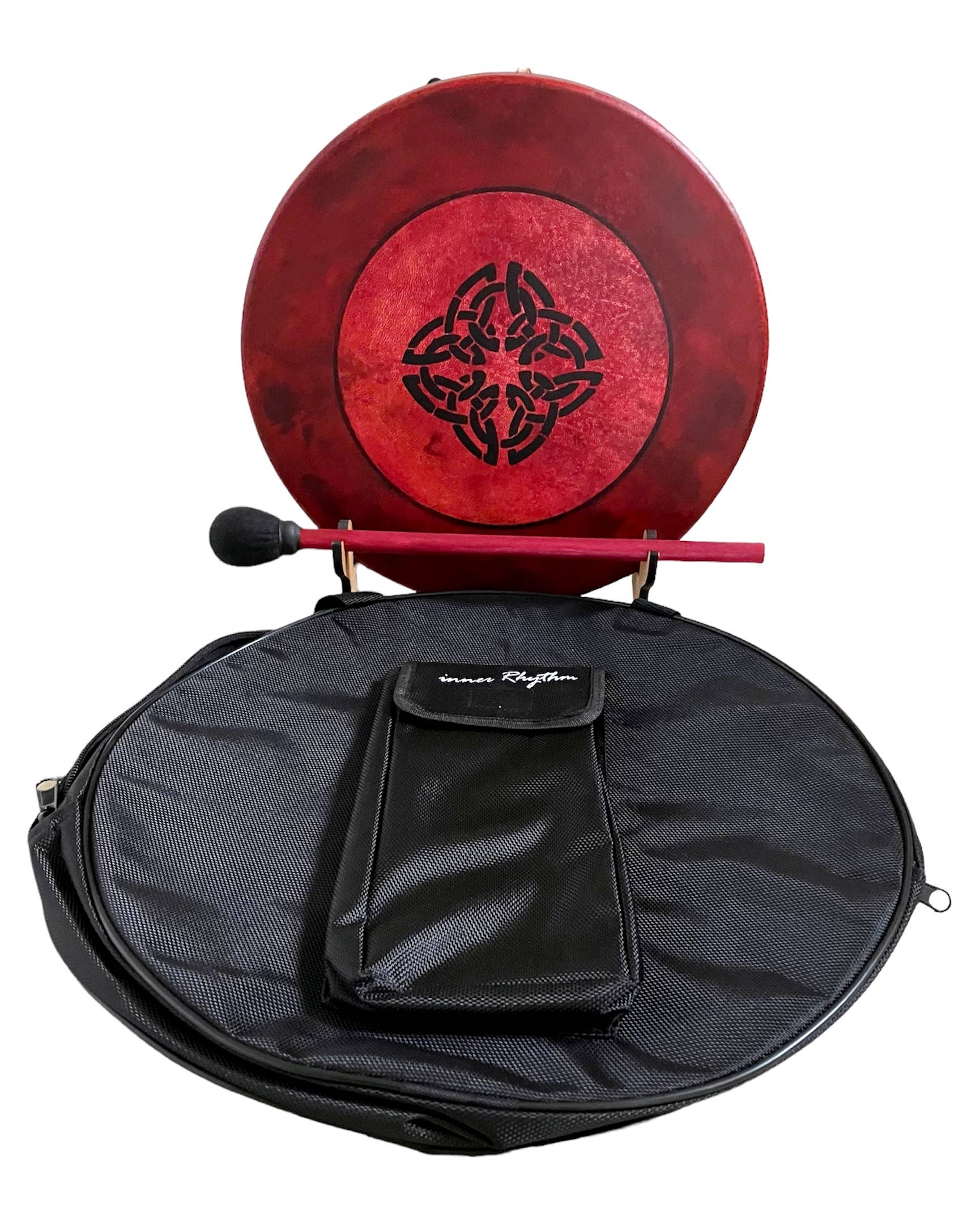 inRhythm - Wholesale Sculpture - Celtic Knot Shaman Drum +Display Stand and Carry Bag option4